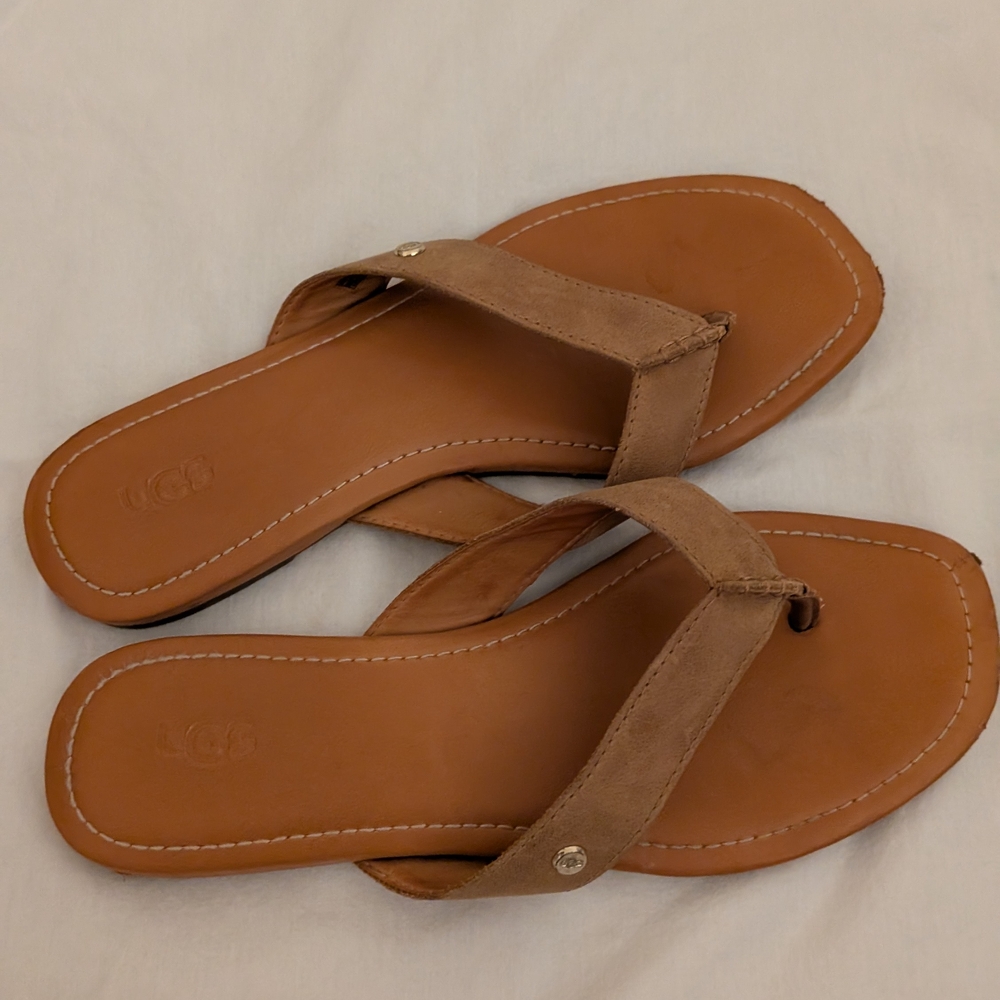 UGG Women's Tuolumne Tan Sandals - Size 8.5